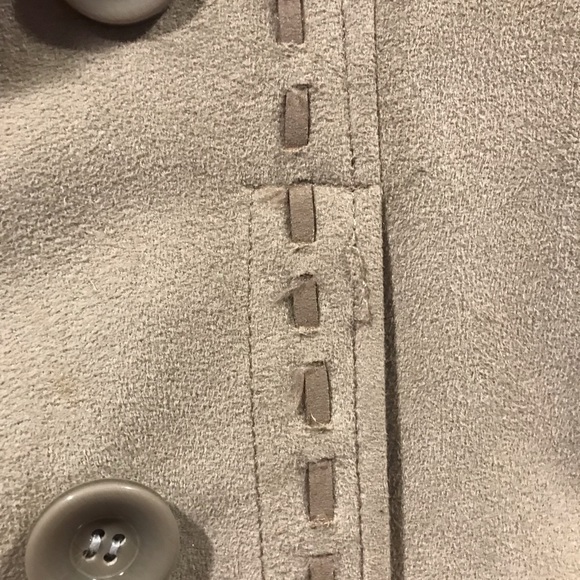 Faux suede swing coat, Jones New York - Picture 11 of 11